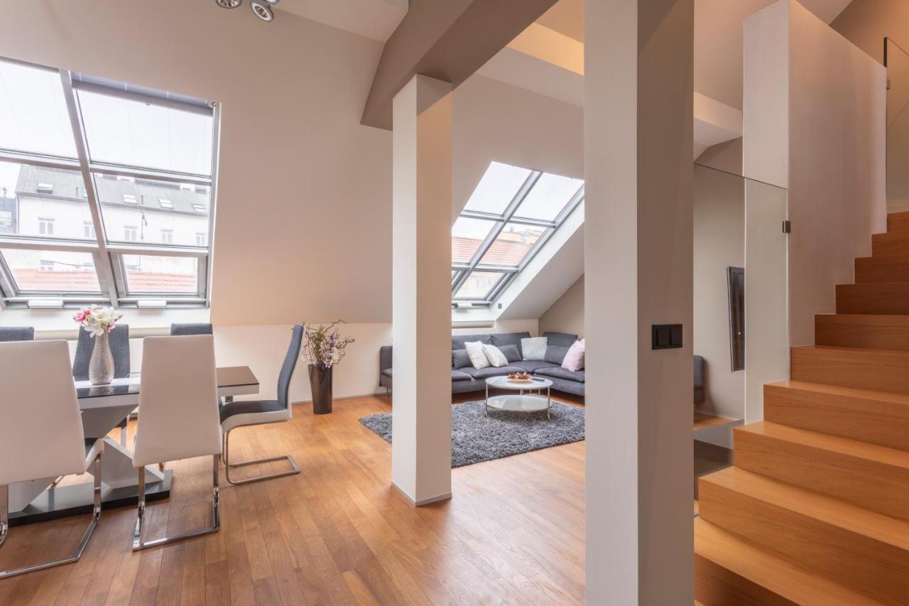 Luxury Central Duplex With Terrace Prague Ngoại thất bức ảnh